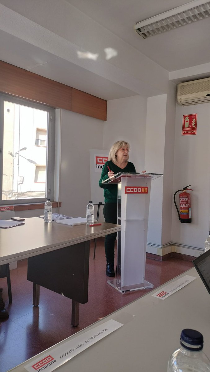 📢Continuamos con los procesos congresuales de nuestra organización.

👉🏼 Es el turno del 4° Congreso de CCOO Industria de la provincia de Huesca. 

Tras los debates de los documentos conoceremos a la nueva ejecutiva 

✊🏼