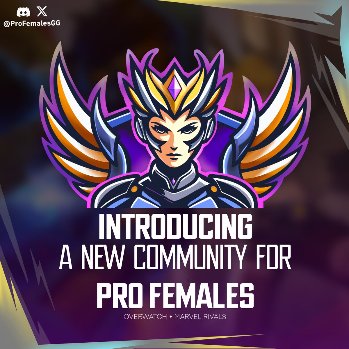 Pro Females Competitive (@profemalesgg) on Twitter photo Introducing <a href="/ProFemalesGG/">Pro Females Competitive</a> โจ
A new home for competitive women in esports!
Stay up to date with the female competitive scene in <a href="/PlayOverwatch/">Overwatch</a> & <a href="/MarvelRivals/">Marvel Rivals</a> โcovering scrims, tournaments, and more. ๐ช๐ฅ
More to comeโstay tuned! ๐
#WomenInEsports #Overwatch #MarvelRivals Introducing <a href="/ProFemalesGG/">Pro Females Competitive</a> โจ
A new home for competitive women in esports!
Stay up to date with the female competitive scene in <a href="/PlayOverwatch/">Overwatch</a> & <a href="/MarvelRivals/">Marvel Rivals</a> โcovering scrims, tournaments, and more. ๐ช๐ฅ
More to comeโstay tuned! ๐
#WomenInEsports #Overwatch #MarvelRivals