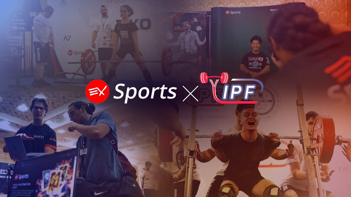 💥 EX Sports x IPF: Powering the Future of Powerlifting with Blockchain! 💥

EX Sports is the official blockchain partner of the International Powerlifting Federation (IPF) – the largest powerlifting federation in the world with members from over 100 countries! 🌍💪

This