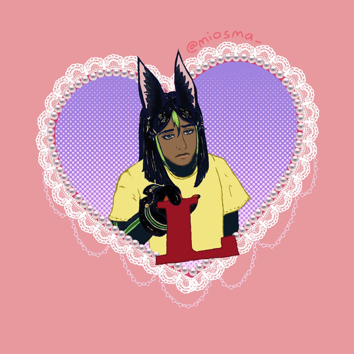 miosma_'s tweet photo. putting the L in valentine

#genshinimpact #tighnari #valentinesday https://t.co/ArN5owkYOM