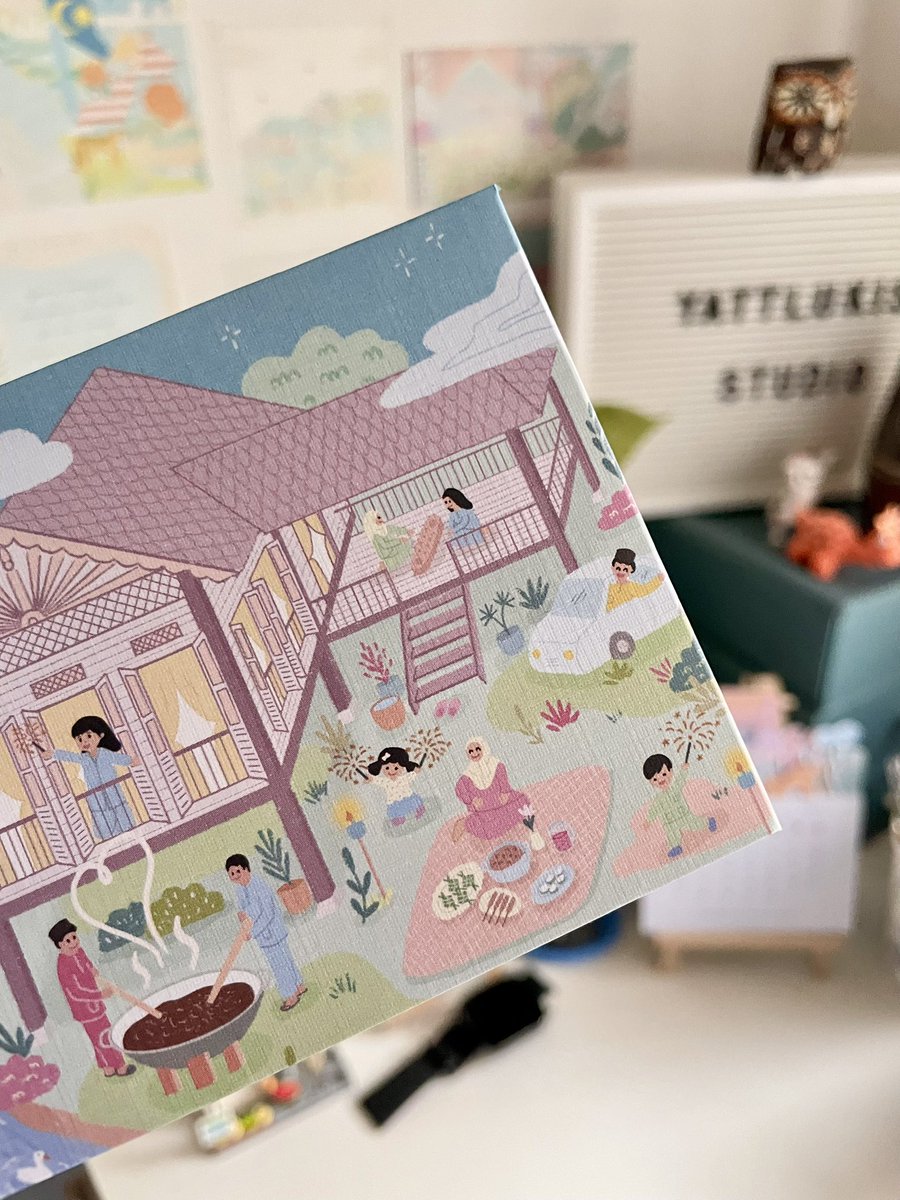 yattlukis's tweet image. Teaser sikit sampul raya tahun nii 🥰
#sampulraya #raya2025