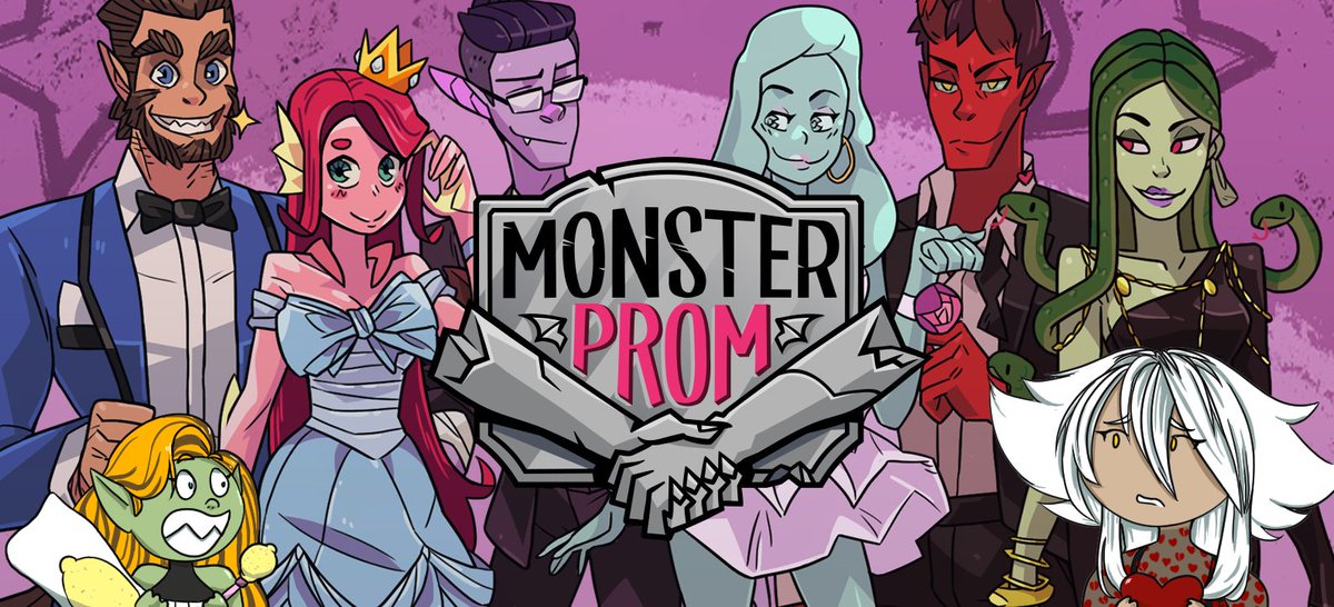 Playing monster prom with <a href="/ReactiveCupid93/">ReactiveCupid93</a> at 3pm PST!
It's their streamaversary! Catch us on both our channels!