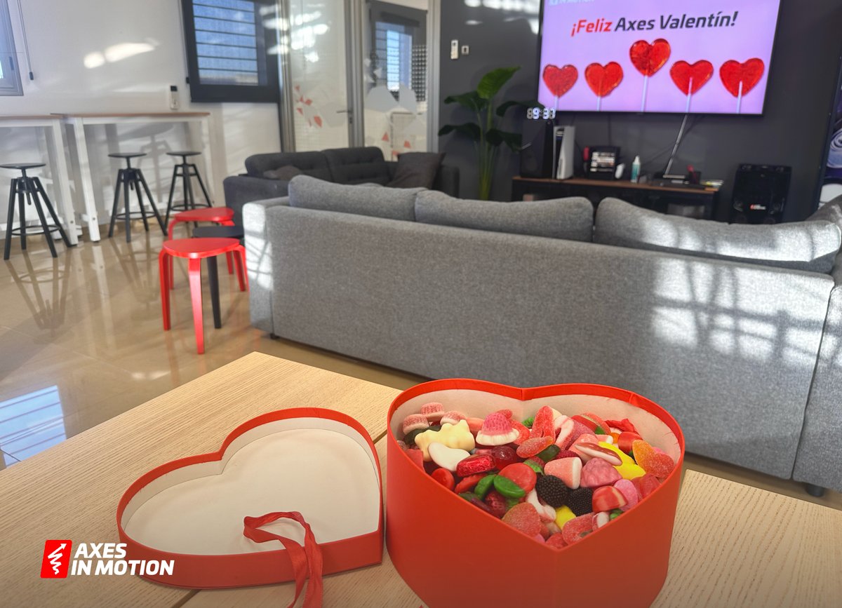 #AxesValentin is here! 💘

We love making games, but today, we’re also leveling up our sugar rush! 🍬 A heart-shaped candy box in the office = extra energy boosts for creating awesome games 🎮

Happy Valentine’s from Axes In Motion! 💖