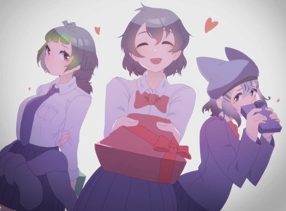 けものフレンズ「バレンタインだ!!!!!やったーーーーーーーーーー#けものフレンズ 」|ぶろこずしのイラスト