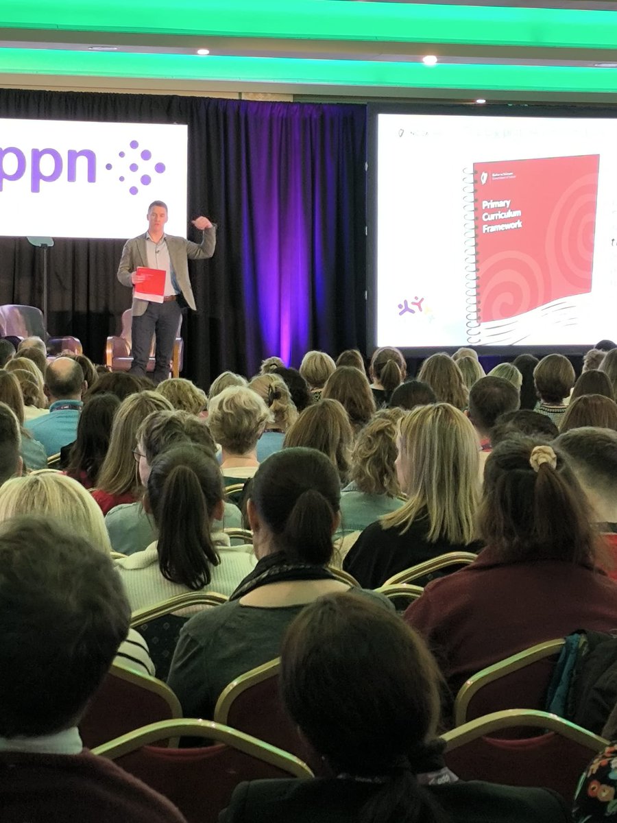 Dr Patrick Sullivan Deputy CEO NCCA delivering an excellent keynote to attendees at the IPPN Deputy Principal Conference, providing a clear overview of ongoing curricular reform - The Big Picture
#ippn25