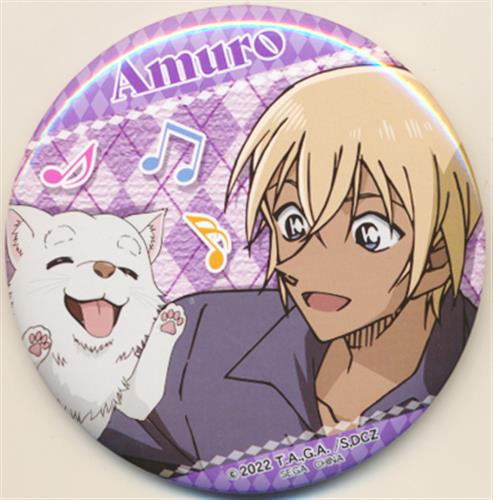 라신반 서울 1호점 프리미엄 상품 입고 소식입니다📢 #명탐정코난 #제로의일상 아무로 토오루 / 안기준 세가 럭키 쿠지 상품 캔뱃지 2종이 입고...