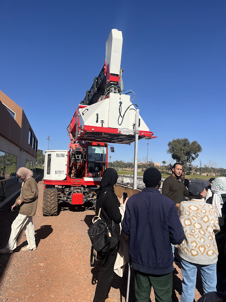 EricRukebesha's tweet photo. I visited PhenoMa Lab during #ASTA2025 @UM6P_OFFICIEL. 
#PhenomaLab is revolutionising agriculture.
This lab can: 
✅ 6 growing seasons/year
✅ Pheno Mobile Robot for crop imaging, analysis, &amp; gene mapping.
Aimed at creating resilient crop varieties for food security
#AgTech https://t.co/YnHQ4ptSmw