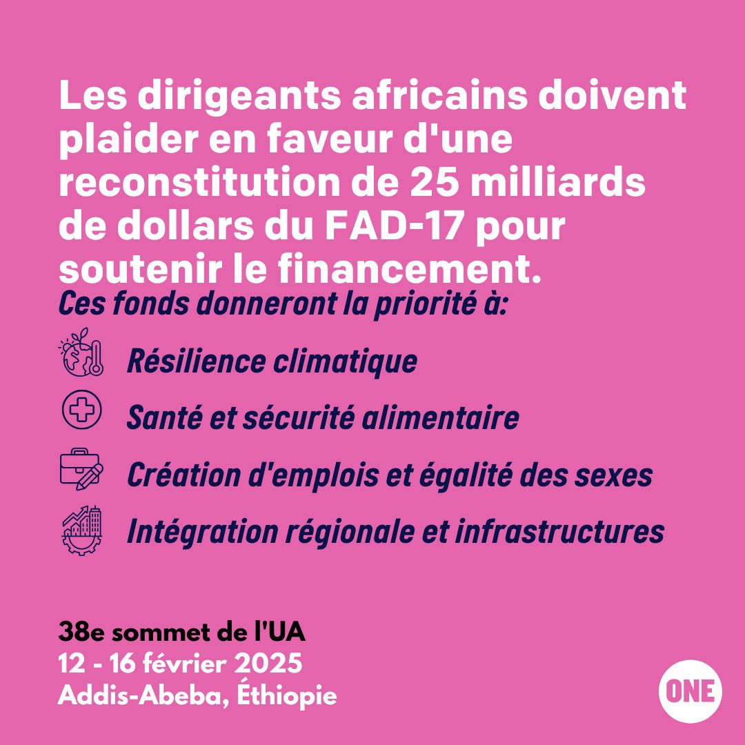 Le sommet de l'UA est un tournant pour l'avenir financier de l'Afrique. Les dirigeants doivent promouvoir des réformes audacieuses qui réduisent les coûts d'emprunt et garantissent de meilleures conditions de financement.
 #UnlockAfricasFuture <a href="/_AfricanUnion/">African Union</a> #AUSummit2025