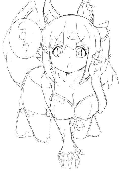 ひさし振りにみはりちゃんかいてる 