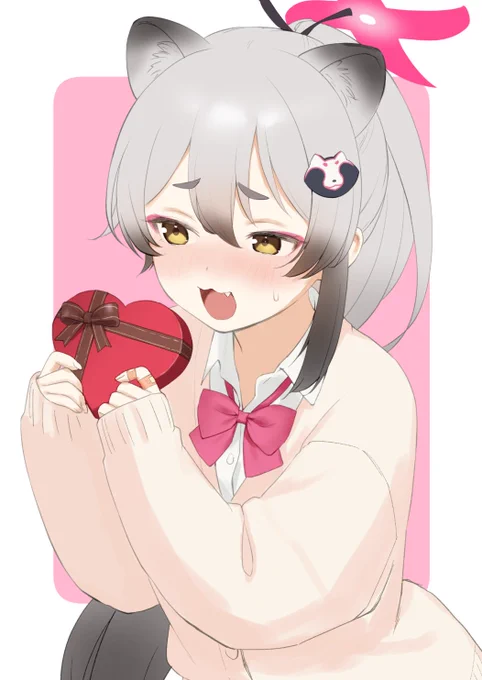 しぇ、しぇんしぇいどにょ…えっとねぇ?これね?みんなでつくったんだけどぉぅ…余った、じゃああなくて、えっと、あの…… 