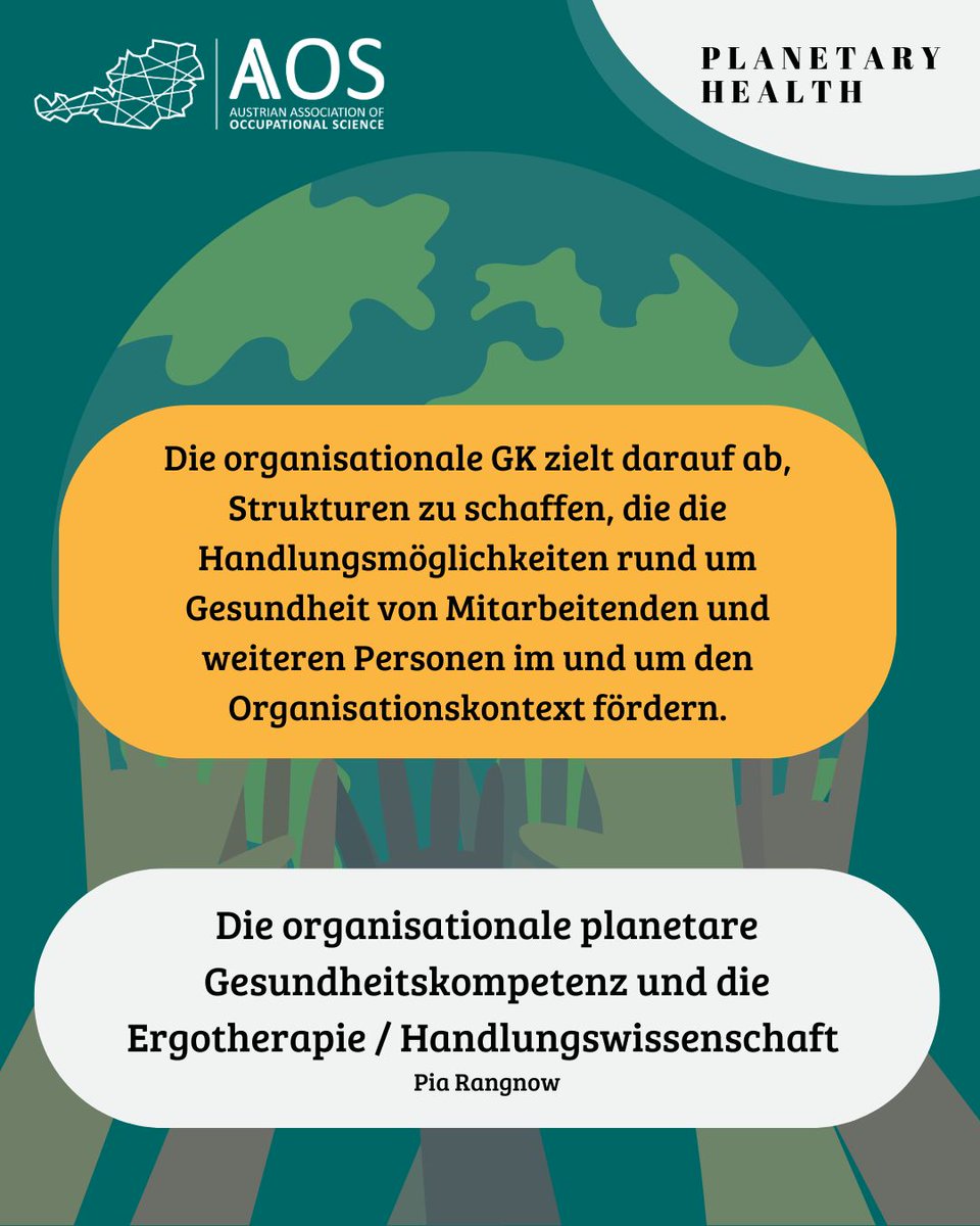 Im letzten Post ging es um die professionellen planetare Gesundheitskompetenz (plGK) – heute geht es um die organisationale plGK. Für die planetare Gesundheit ist neben der professionellen plGK vor allem das systematische Agieren im Sinne einer organisationalen GK von Bedeutung.