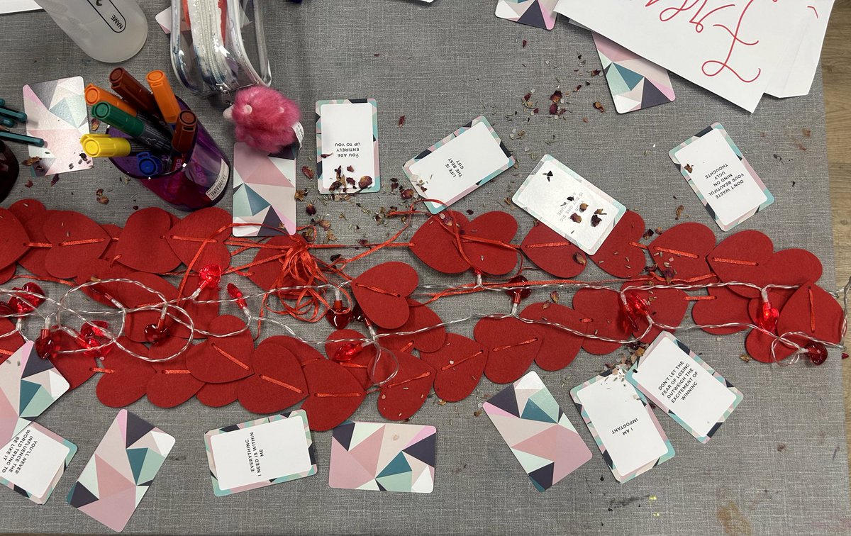 🤍✨ Girls Club are enjoying a full day workshop on self-love and self-care.  Activities will include aroma therapy, nail painting and bracelet making followed by lunch and a film. ✨🤍