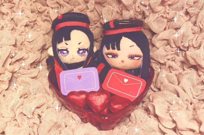 我が家のウンファぬいちゃんずがチョコくれた💜💜💜💜💜💜💜 