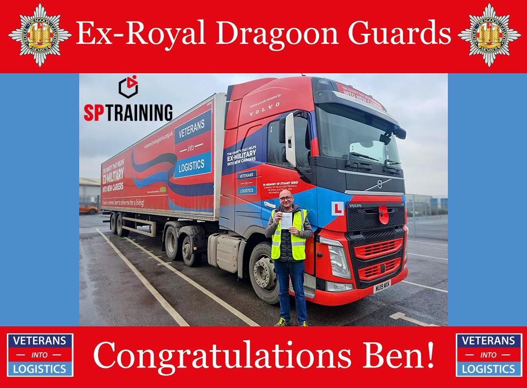Veterans into Logistics (@veteransinto) on Twitter photo ๐๐๐CONGRATULATIONS FORMER ROYAL DRAGOON GUARD, BEN!๐๐๐
We're ending the week on a high as we celebrate ex-British Army soldier, Ben Hoare, passing his HGV driving test, kindly part-funded by <a href="/SPTraining_UK/">SP Training</a>! Nice one, Ben! ๐ช ๐๐๐CONGRATULATIONS FORMER ROYAL DRAGOON GUARD, BEN!๐๐๐
We're ending the week on a high as we celebrate ex-British Army soldier, Ben Hoare, passing his HGV driving test, kindly part-funded by <a href="/SPTraining_UK/">SP Training</a>! Nice one, Ben! ๐ช