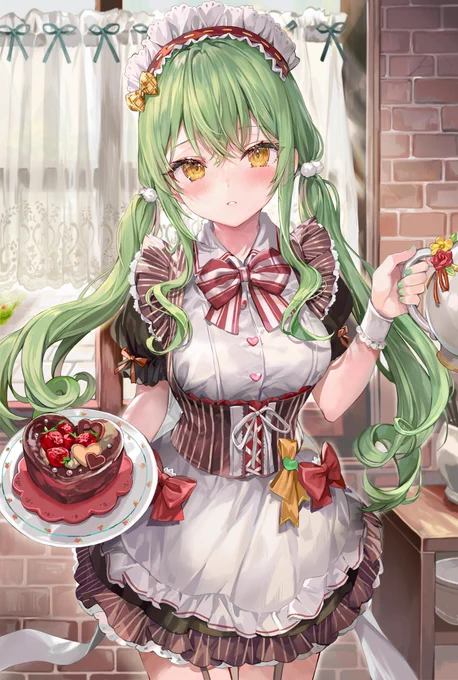 #バレンタインデー (2022年に描いた縁ちゃん) 