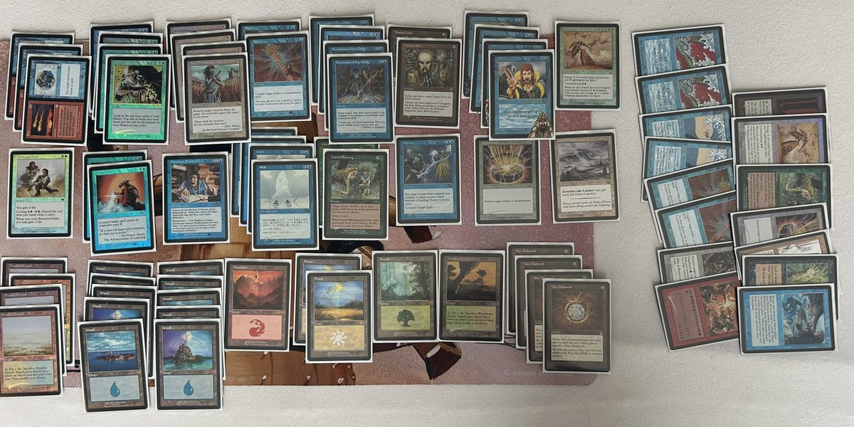 Can I interest anyone in some spicy 🌶️ 4C Control Gush action? 🤔🤔🤔

#premodernmtg