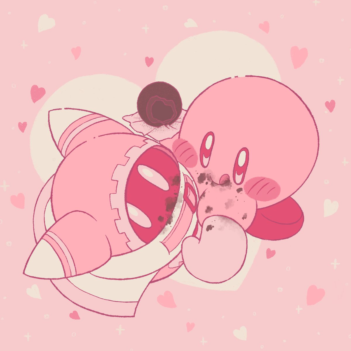 chabo_kos's tweet image. カビマホ ハッピーチョコ💝