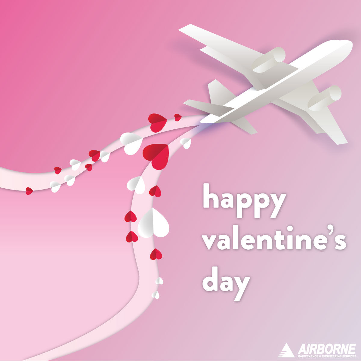 Happy Valentine’s Day from Airborne Maintenance &amp; Engineering Services!

#valentinesday
