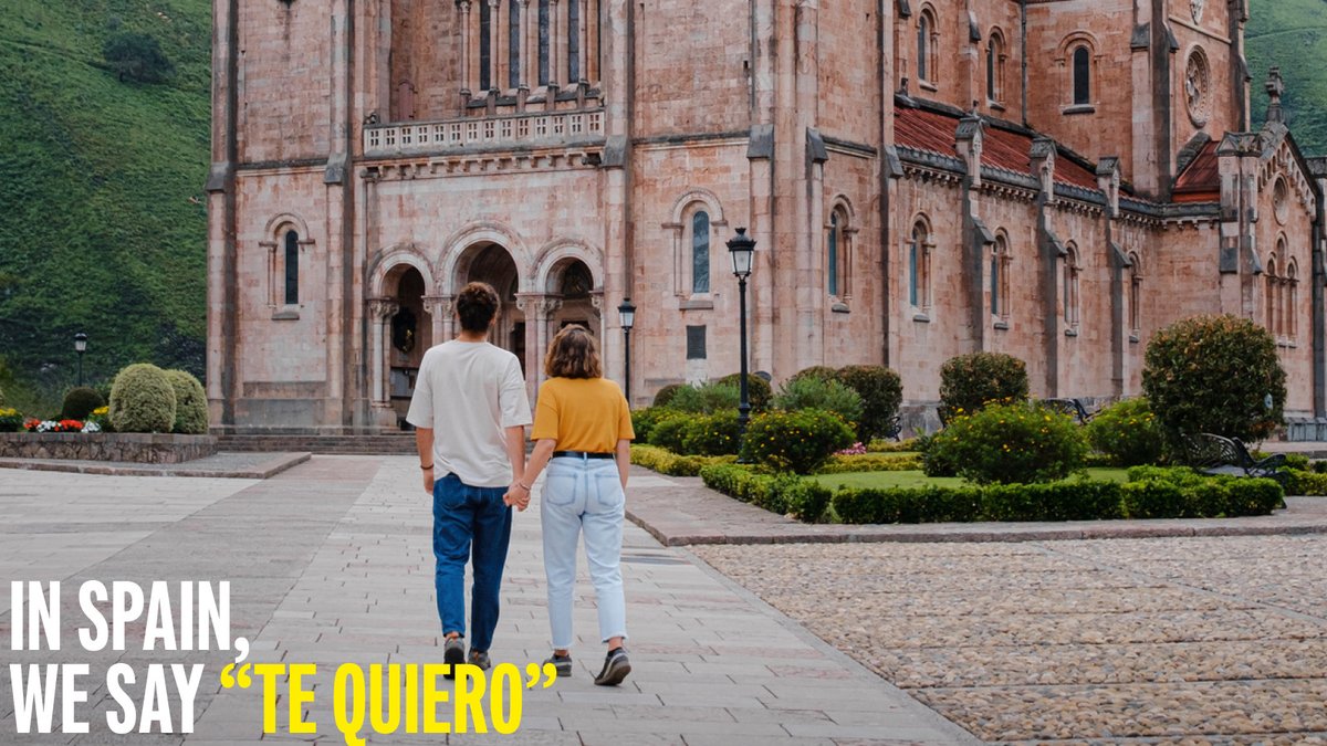 spain's tweet photo. In Spain we say “Te quiero”, “Maite zaitut”, “T'estimo”, “Quérote”.... And however you say it, do it! Not just today, but every day of the year! To your partner, friends or family. 🥰
👉 https://t.co/IRjblpocvP
#VisitSpain #YouDeserveSpain #SpainWayOfLife https://t.co/dw3A9OpKrx
