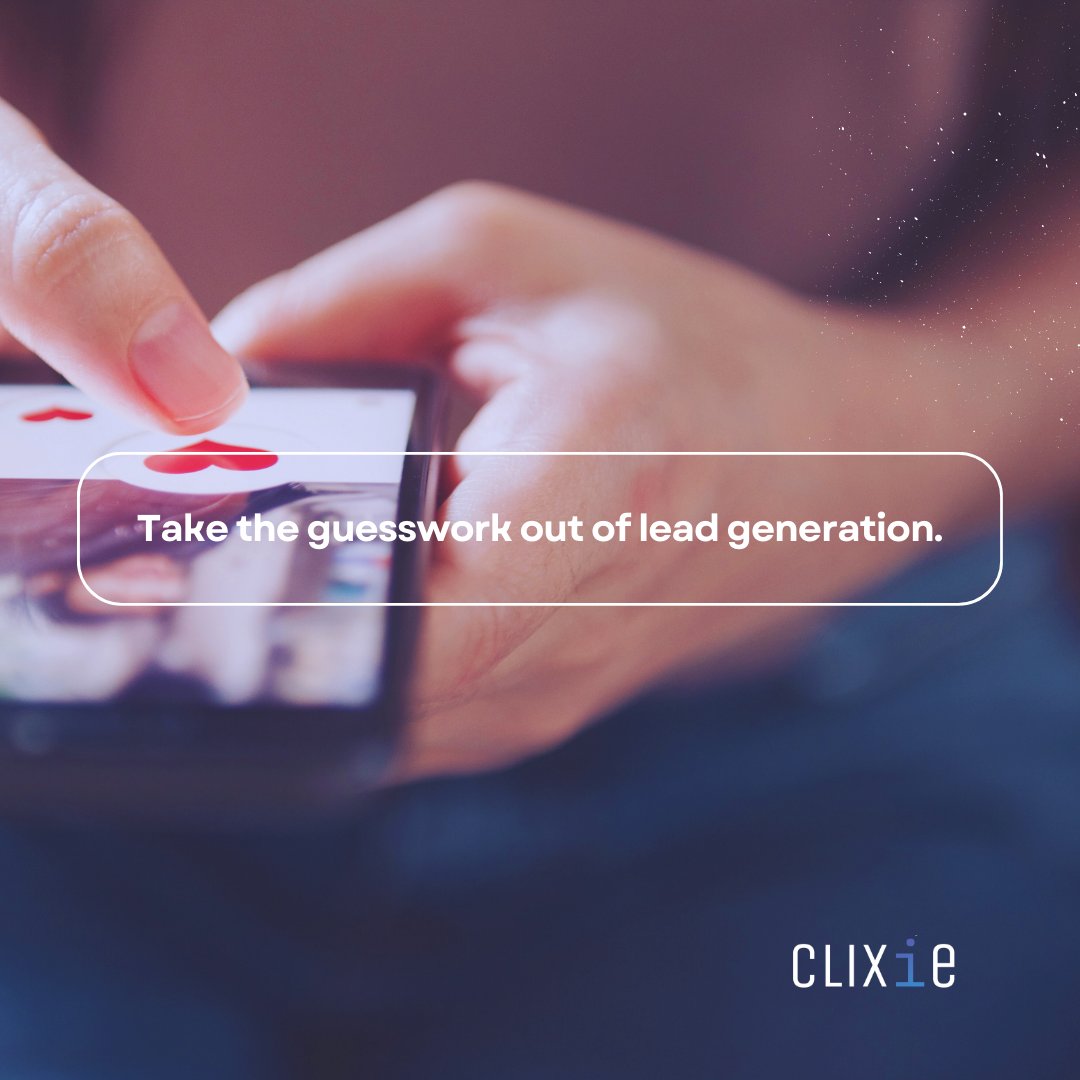 Click2AI's tweet image. Swipe Right on the Right Leads ➡️ 

🔎 Finding leads shouldn&apos;t feel like online dating. No more ghosting, no more bad matches—just high-quality connections tailored to YOU.
click2.ai 

#LeadGeneration #AIWingman #NoMoreGhosting #ClixieAssistant