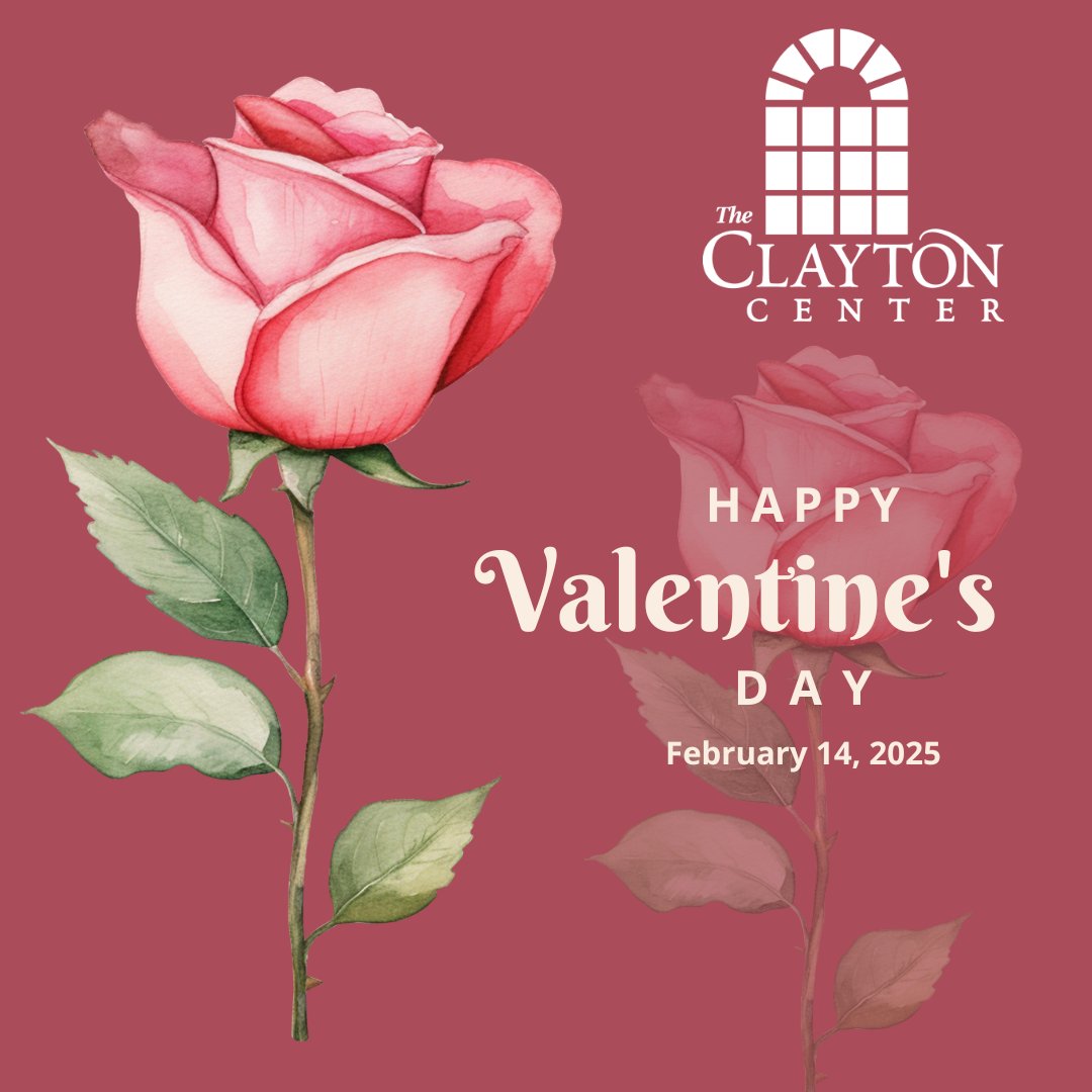 It's Valentine's Day! 💘  Love is in the air! And to show you just how much The Clayton Center ❤️ our patrons, we're giving away a $100 gift card good toward the purchase of tickets to any of our upcoming See It Live! shows. TODAY ONLY! Enter now to win: app.hive.co/l/3x3zzj