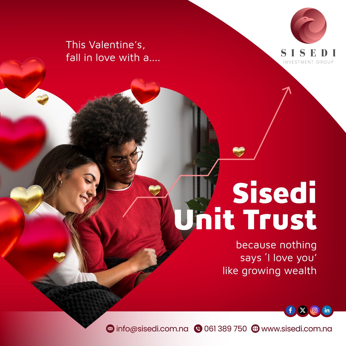 SisediG's tweet photo. Roses die, chocolates melt… but smart investments last forever! 💖

Happy Valentine's Day! https://t.co/8ZWbDjaSKr