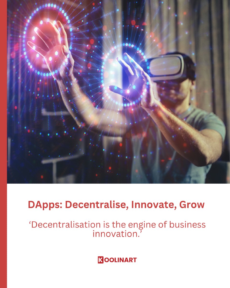koolinart's tweet photo. DApps: Decentralise, Innovate, Grow.

Decentralised apps transform supply chains, finance and e-commerce. 📦💳
Discover how they eliminate friction and empower transparency. 🌍

#DApps #BusinessInnovation #Blockchain https://t.co/2CGn2iE6zN