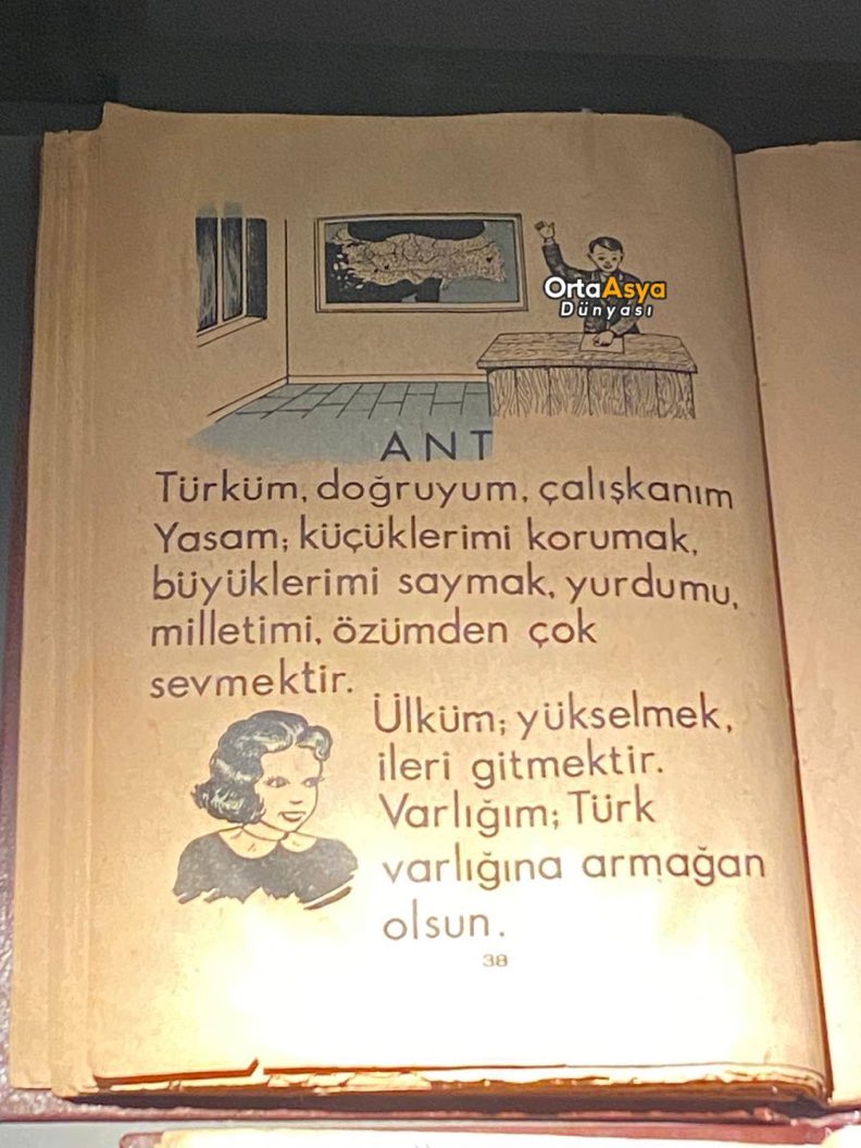 Türküm, doğruyum, çalışkanım!