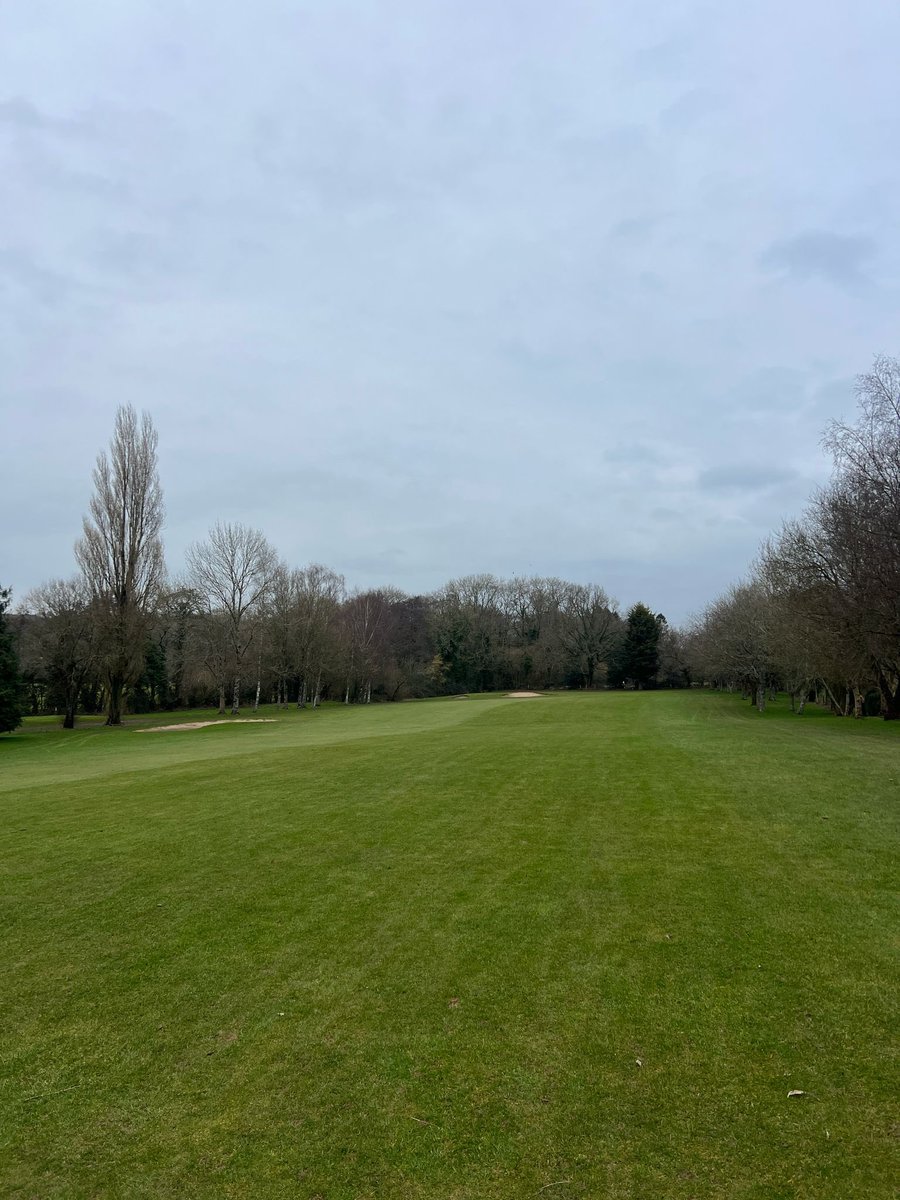 Greenkeepers out cutting the fairways this morning💪⛳️