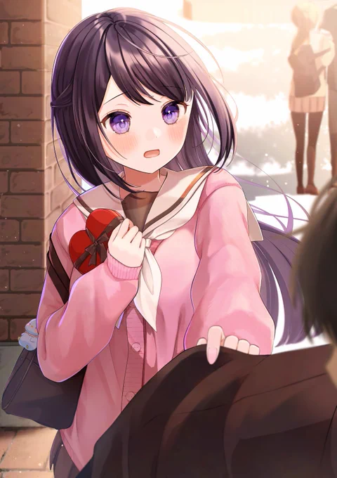 「あ、あの…!」#ValentinesDay 