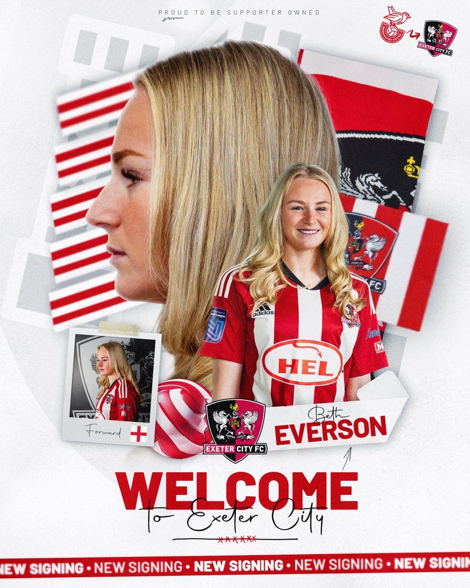 📝 Read the full story as Beth Everson becomes a Grecian!

🔗➡️ exetercityfc.co.uk/EversonSigns

#ECFC