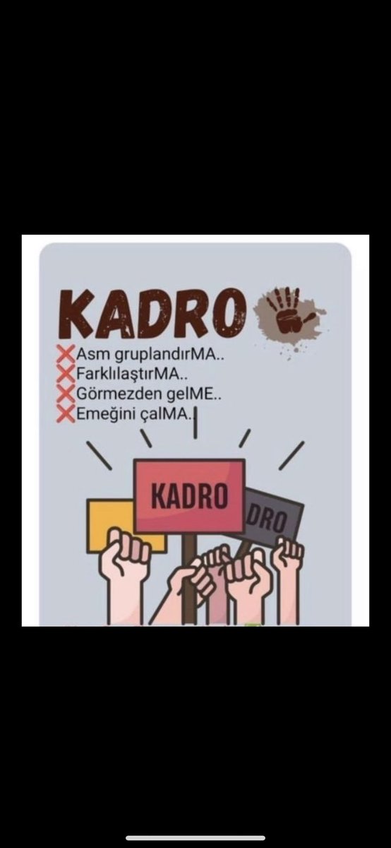Her koşulda çalışıyoruz neden sağlıkçı sıfatımız yok

#AsmGrupElemanınaKadro