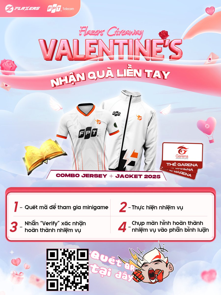Flazersalliance's tweet photo. 💞 FLAZERS GIVEAWAY: CELEBRATE VALENTINE’S – GRAB YOUR GIFTS NOW! 💞
📅 Event Timeline:
- Duration: February 14, 2025 – February 28, 2025
- Results Announcement: March 4, 2025
👉Join link: https://t.co/C5p7Rt9i5p
Details below 👇
#TeamFlash #Flazers #Alliance #AdminM https://t.co/RKBdxtSaxj