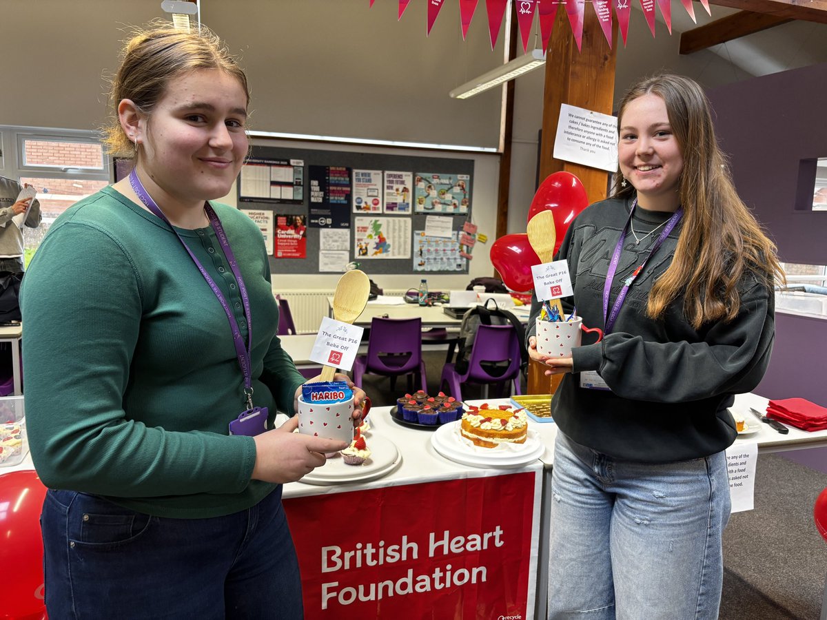 HonitonCCPost16's tweet image. And the winners of our Bake Off were Poppy, Saffron and Fay. Thankyou to our lovely judges and hope you enjoyed! All for a great cause to support @TheBHF . Proud of all our students ☺️@TedWraggTrust