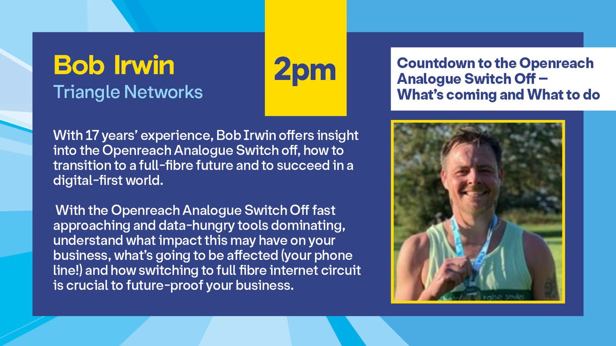 Meet our #DNShowcase2025 speakers.
27 Feb 10am to 4pm <a href="/DoncasterRaces/">Doncaster Racecourse</a>.

Tony Houlihan, <a href="/TwentyFourIT/">TwentyFour IT</a>.
Russell Till &amp; guest, Headline Sponsor <a href="/DolphinICT/">Dolphin ICT Ltd</a>.
Iwona Lebiedowicz, <a href="/pabtranslation/">PAB Languages</a>.
Bob Irwin, Triangle Networks.

<a href="/MyDoncaster/">City of Doncaster Council</a> <a href="/SouthYorksMCA/">South Yorkshire Mayoral Combined Authority</a> <a href="/SouthYorks_Biz/">South Yorkshire Business Support</a> <a href="/VisitDoncaster/">Visit Doncaster</a>