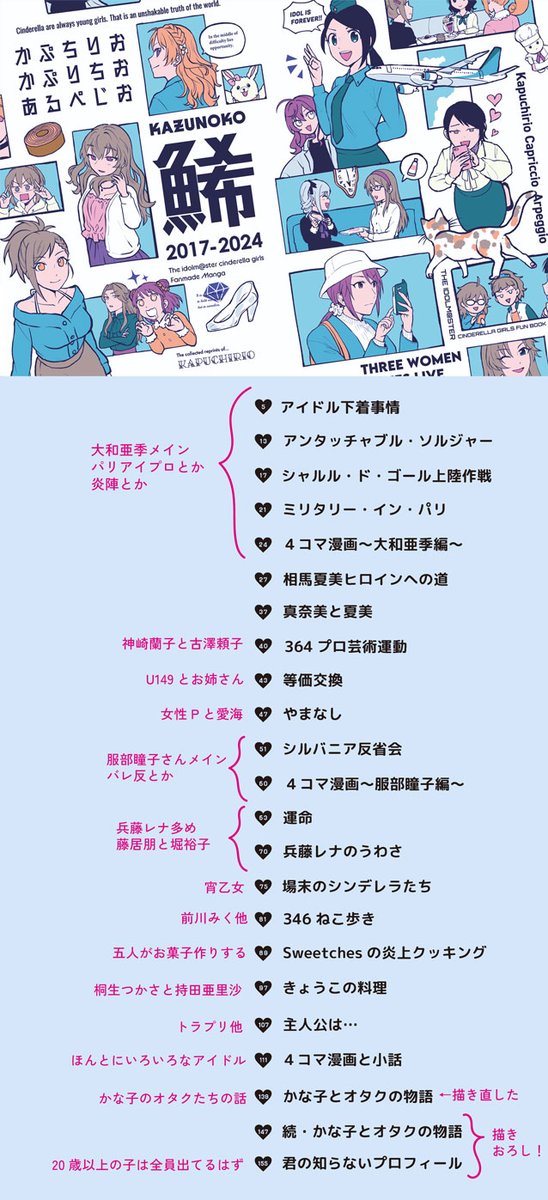 シンステ13 お品書きです。かずのこ / L11 #cin_stage 