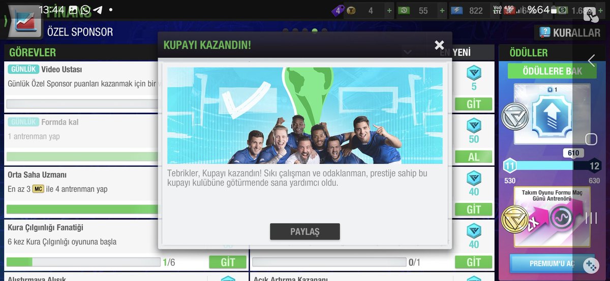 WE ARE THE CUP CHAMPIONS !

What a match for a final game. 7 goals come backs and the  buzzer beater free kick!

After the long break we returned with a trophy!