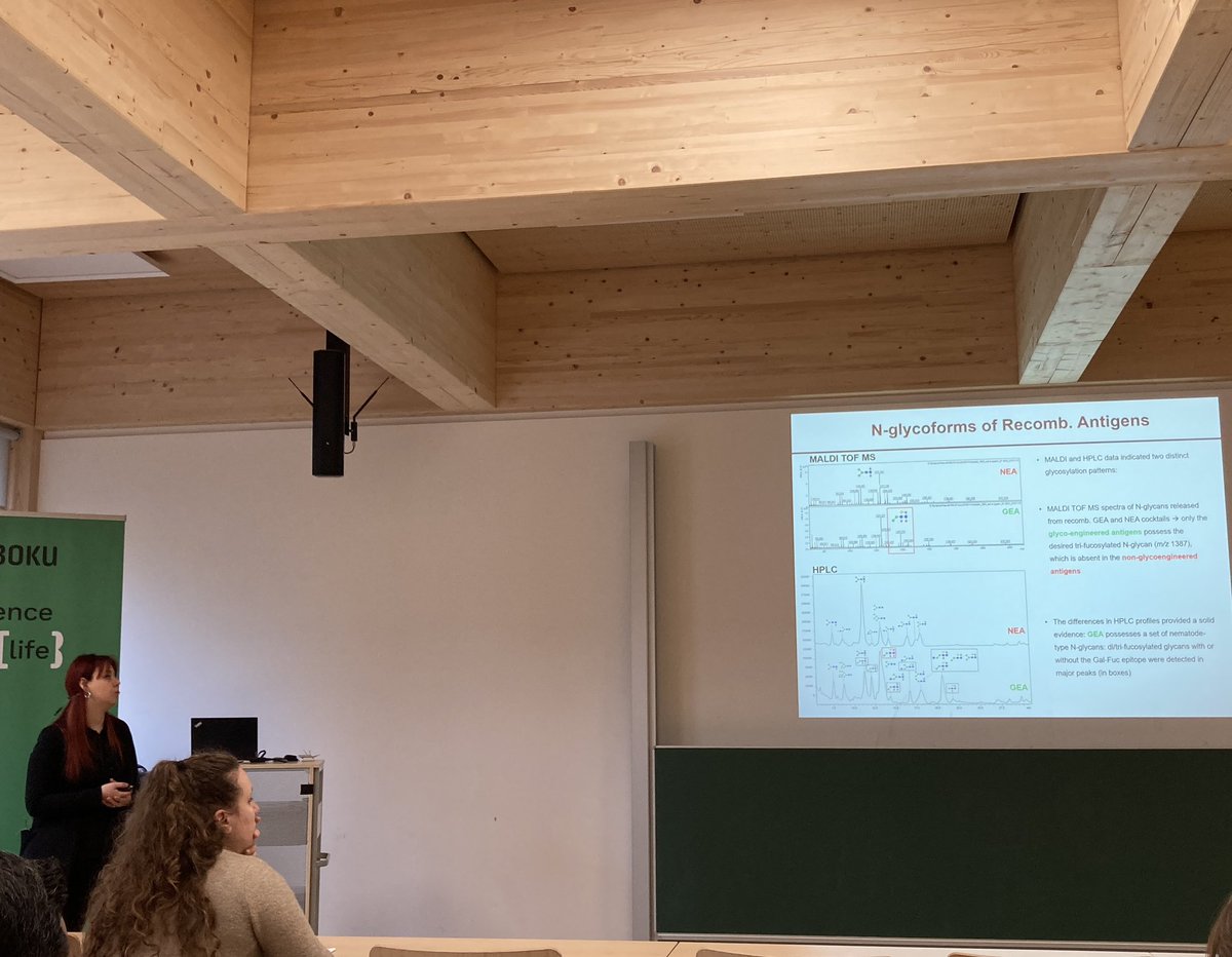 Shi Yan (@mryanshi) on Twitter photo 2nd day of the Austria Carbohydrate Workshop, Isabella <a href="/AdduciIsabella/">Isabella Adduci</a> presented her work on the glycoengineering of parasite vaccine antigens 💉🪱. Great work done by the TopVetScience team <a href="/VetmeduniVienna/">Vetmeduni</a> with collaborations with <a href="/IainWil92988866/">Iain Wilson 🏴🇦🇹</a> and <a href="/WerlingLab/">Werling Research Group</a> #glycotime 2nd day of the Austria Carbohydrate Workshop, Isabella <a href="/AdduciIsabella/">Isabella Adduci</a> presented her work on the glycoengineering of parasite vaccine antigens 💉🪱. Great work done by the TopVetScience team <a href="/VetmeduniVienna/">Vetmeduni</a> with collaborations with <a href="/IainWil92988866/">Iain Wilson 🏴🇦🇹</a> and <a href="/WerlingLab/">Werling Research Group</a> #glycotime