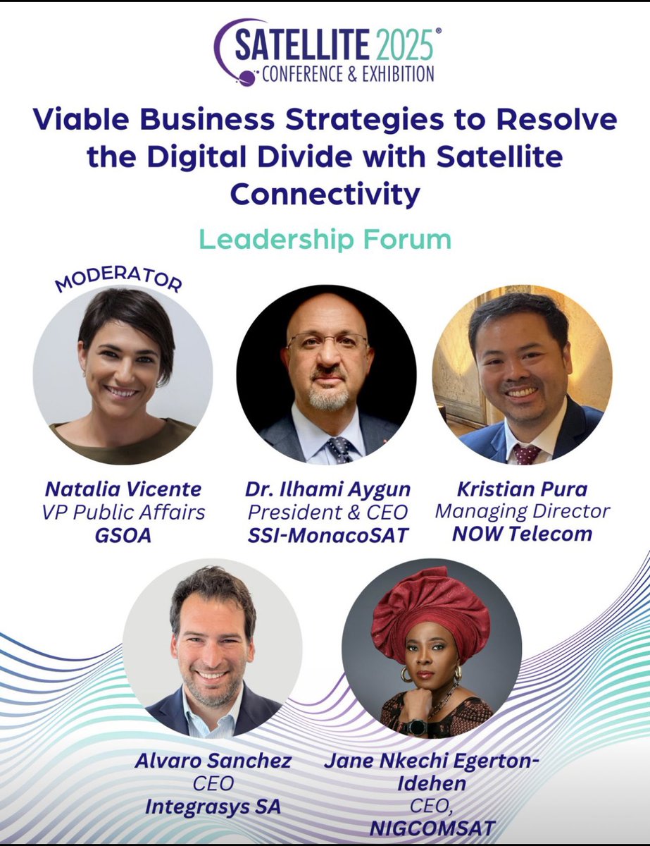 Satellite communications have the power to close connectivity gaps, yet a third of the world’s population remains offline due to barriers in access, affordability, and usability. 🛰️🌎 

Join us as we explore innovative business models - from subscription services and value-added