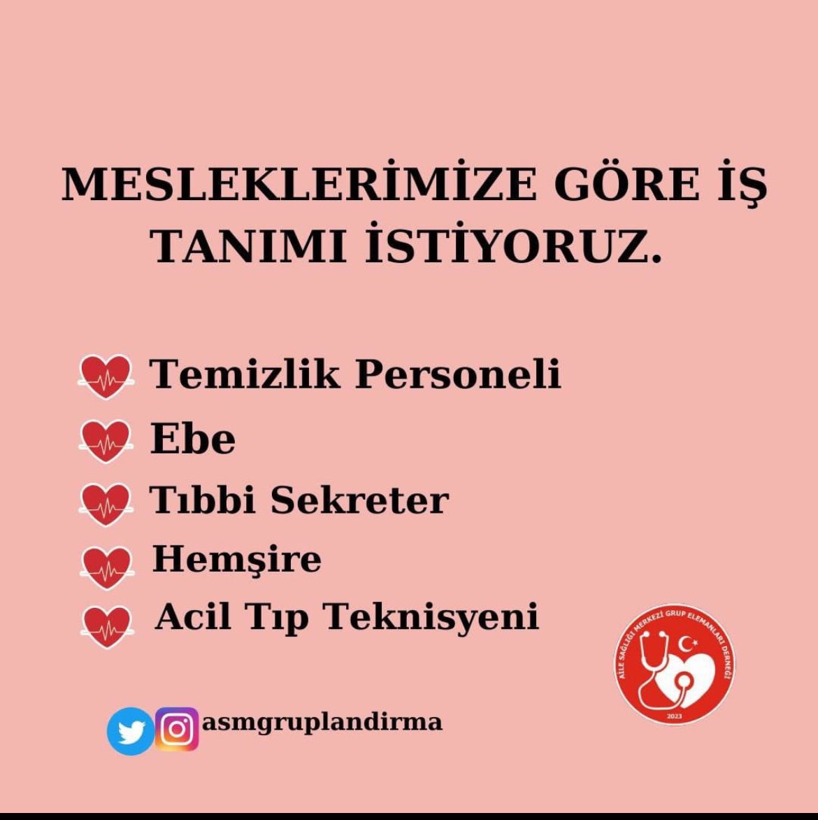 Pandemide sağlıkçı olduk aile sağlığı merkezi çalışanlarına kadro gelirken unutulduk 

#AsmGrupElemanınaKadro