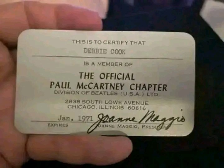 Paul McCartney (@paulmc1209) on Twitter photo 