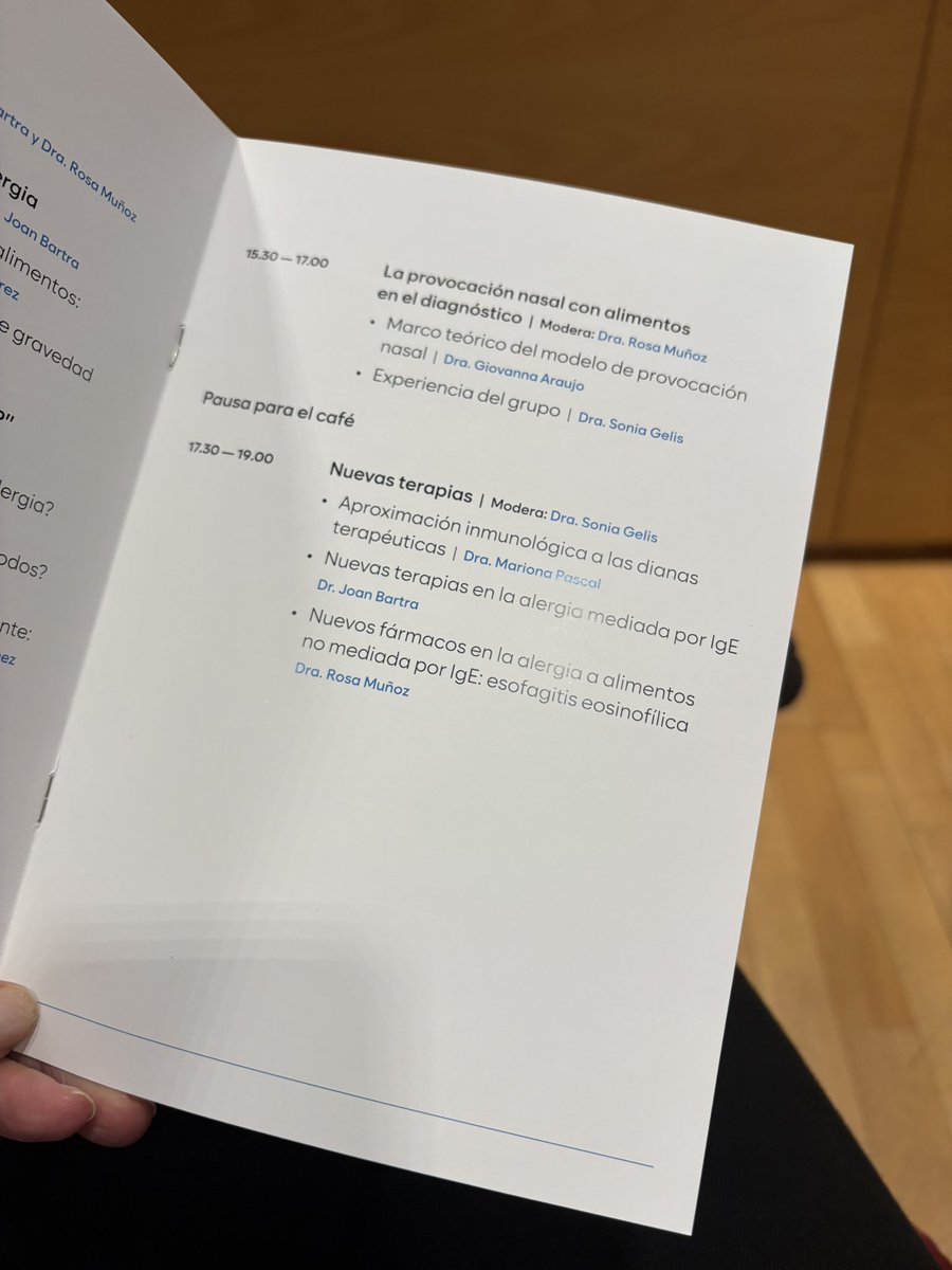 C. Giovanna Araujo Sánchez MD, PhD (@gio02giovanna) on Twitter photo Y aquí estamos en la I Jornada de Alergia Alimentaria y Anafilaxia.
Del Servicio de Alergología. Hospital Clínic. Barcelona <a href="/AlergiaClinic/">Alergologia_Clinic</a>
<a href="/SEAIC_Alergia/">SEAIC</a> <a href="/CAL_SCAIC/">@CAL_SCAIC</a> <a href="/scaic_cat/">SCAIC</a> Y aquí estamos en la I Jornada de Alergia Alimentaria y Anafilaxia.
Del Servicio de Alergología. Hospital Clínic. Barcelona <a href="/AlergiaClinic/">Alergologia_Clinic</a>
<a href="/SEAIC_Alergia/">SEAIC</a> <a href="/CAL_SCAIC/">@CAL_SCAIC</a> <a href="/scaic_cat/">SCAIC</a>