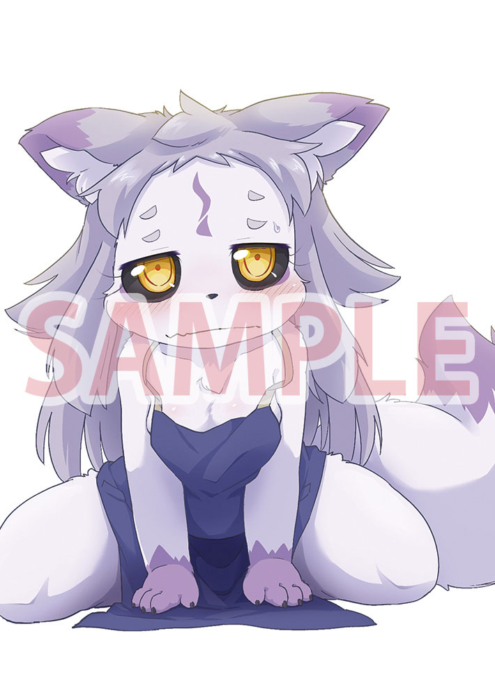 「オリジナル特典ポストカードブックファースト新宿店さん。#災い狐のくずれちゃんコミ」|猪飼幹太✨リュウ編集長のイラスト