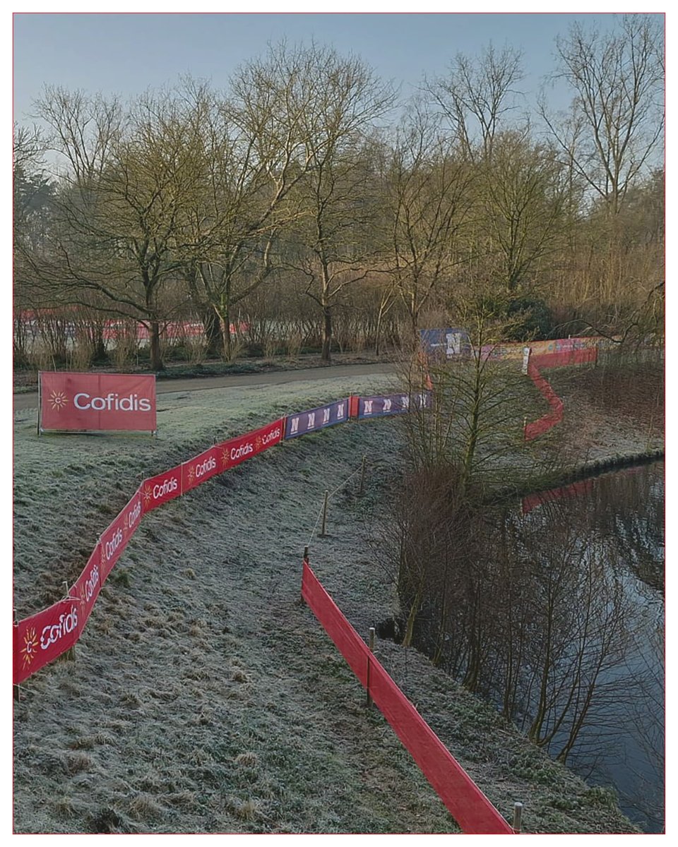 D-1! Final preparations in Provincial domain De Ster for the final round of the Exact Cross. ⚙️ #SintNiklaas #Waaslandcross #ExactCross