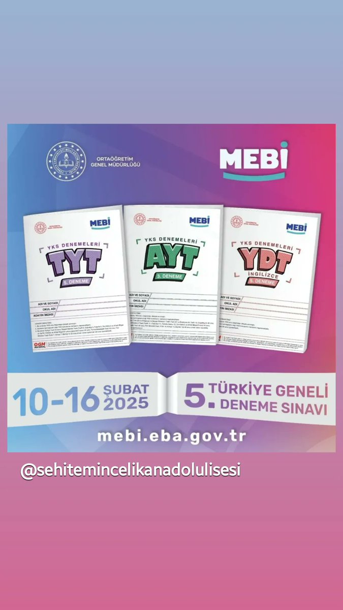 Şehit Emin Çelik Anadolu Lisesi (@secal_mut) on Twitter photo 