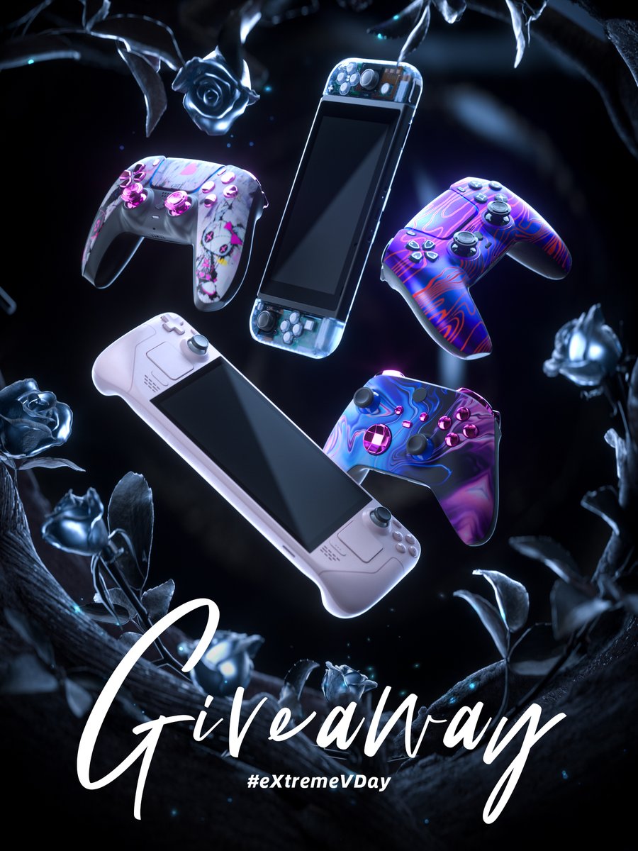 eXtremeRate (@extremerate) on Twitter photo ๐ #eXtremeVDay ๐ฎ๐๐๐๐๐๐๐๐ฉท
We've got great gifts for gamers this #ValentinesDay !
๐ฅ #PS5/#Xbox Controller + $200 eXtremeRate Mod Kits
๐ฅ $30 eXtremeRate GiftCard *2
To enter: ๐ญ๐๐๐๐๐ + ๐น๐ป +๐ณ๐๐๐
๐Open worldwide!
โจ Giveaway ends 2/20/2025.
Good luck and ๐ #eXtremeVDay ๐ฎ๐๐๐๐๐๐๐๐ฉท
We've got great gifts for gamers this #ValentinesDay !
๐ฅ #PS5/#Xbox Controller + $200 eXtremeRate Mod Kits
๐ฅ $30 eXtremeRate GiftCard *2
To enter: ๐ญ๐๐๐๐๐ + ๐น๐ป +๐ณ๐๐๐
๐Open worldwide!
โจ Giveaway ends 2/20/2025.
Good luck and