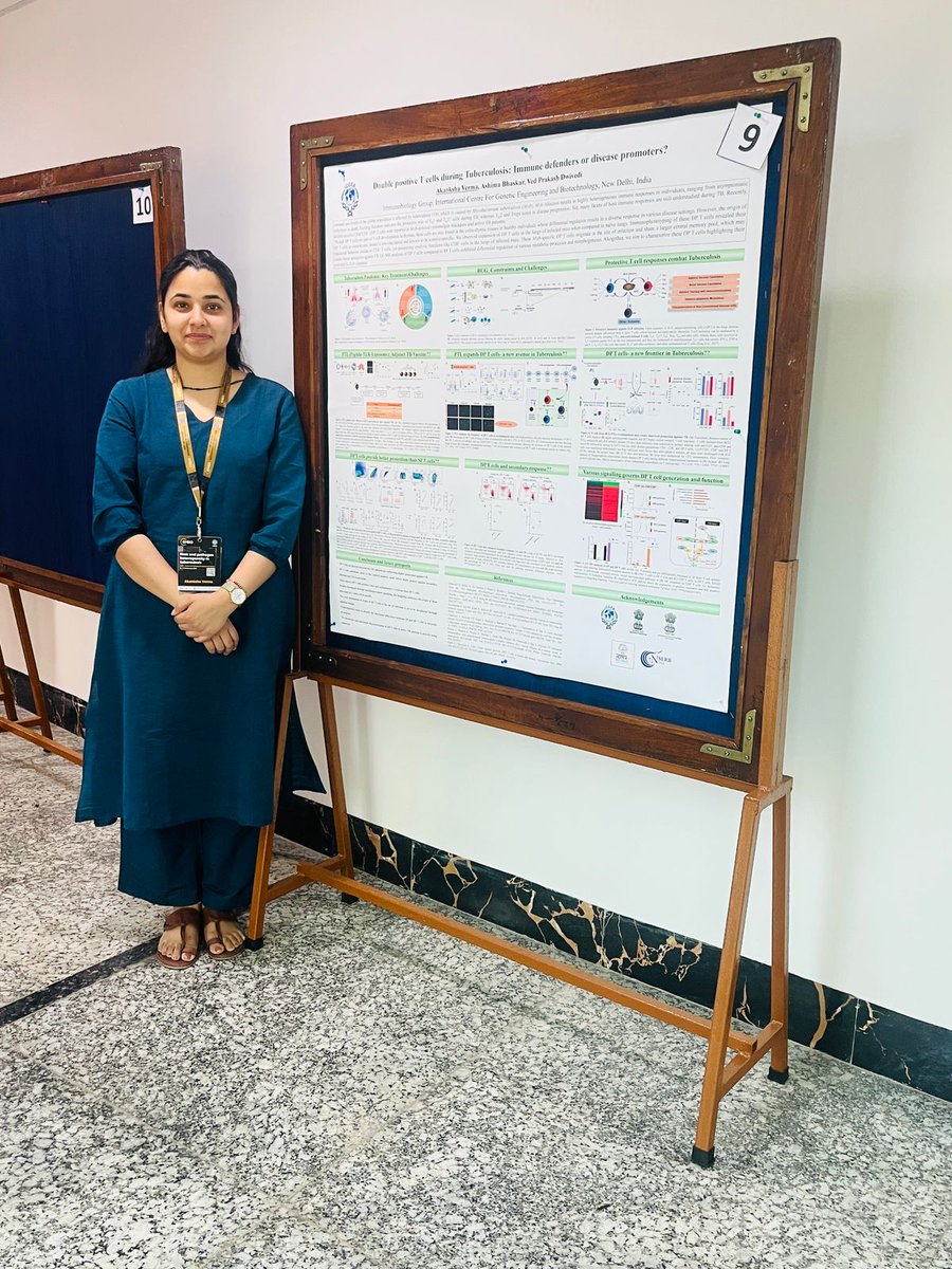 ICGEBNewDelhi's tweet image. Congratulations to Ms. Akanksha Verma, PhD scholar from the Immunobiology Group  @ICGEBNewDelhi , for winning the Best Poster Presentation award at the #EMBO Workshop on &apos;Host and Pathogen Heterogeneity in Tuberculosis&apos;! 🏆
The workshop, held from February 9th-12th, 2025, at…