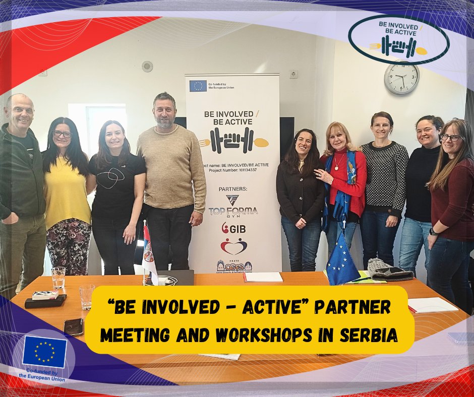 SDCSabac's tweet image. 💼 Četvrti sastanak partnera projekta &quot;Be involved – active&quot; realizovan je u Šapcu, u našoj organizaciji. Nadamo se da su svi učesnici osetili deo srpskog gostoprimstva! 😊

ℹ️sdcs.org.rs/bia-4-tpm/
🇪🇺 Project is funded by Erasmus+ sport.
#Youth #erasmusplus #education #Serbia