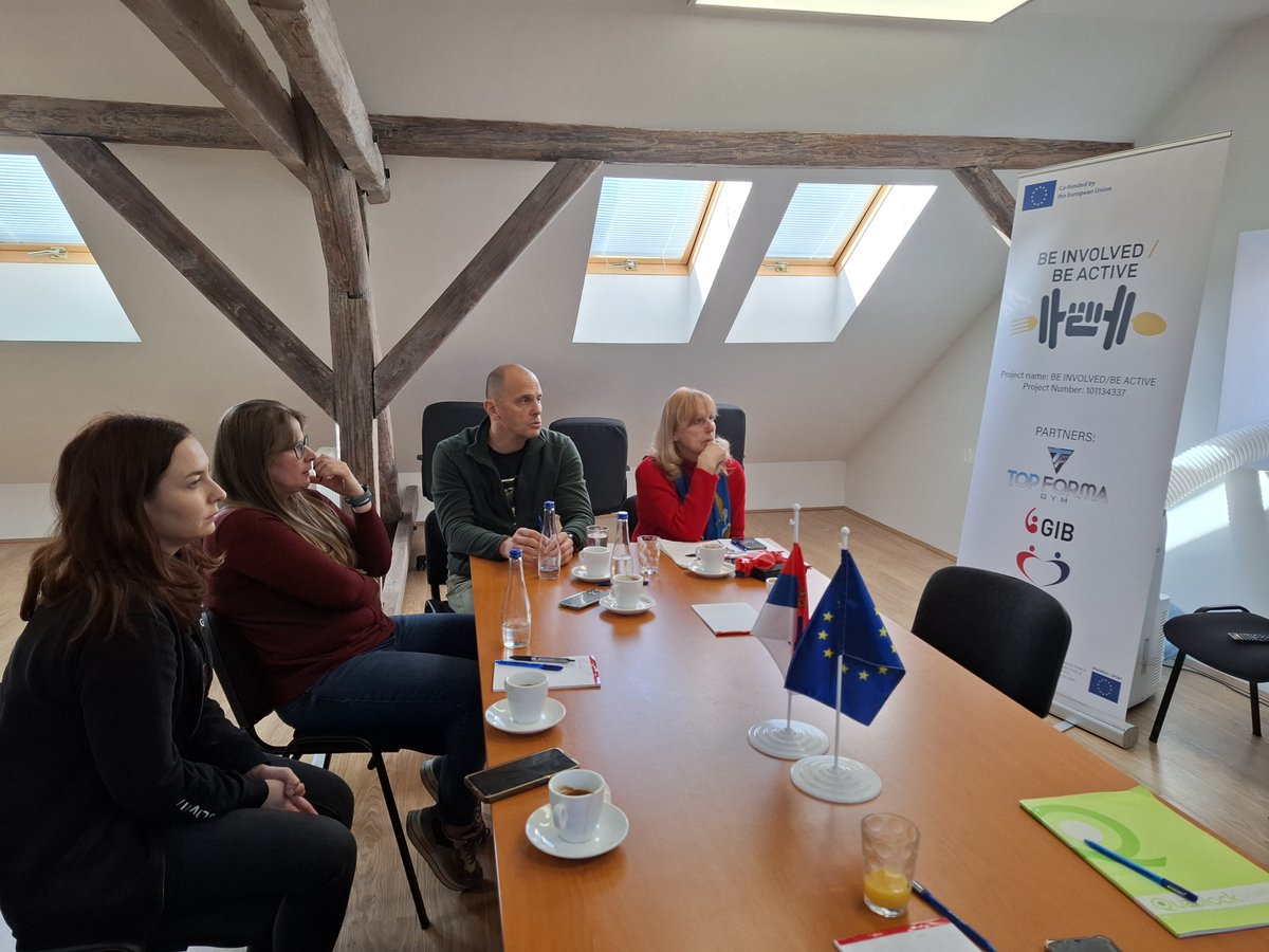 SDCSabac's tweet image. 💼 Četvrti sastanak partnera projekta &quot;Be involved – active&quot; realizovan je u Šapcu, u našoj organizaciji. Nadamo se da su svi učesnici osetili deo srpskog gostoprimstva! 😊

ℹ️sdcs.org.rs/bia-4-tpm/
🇪🇺 Project is funded by Erasmus+ sport.
#Youth #erasmusplus #education #Serbia