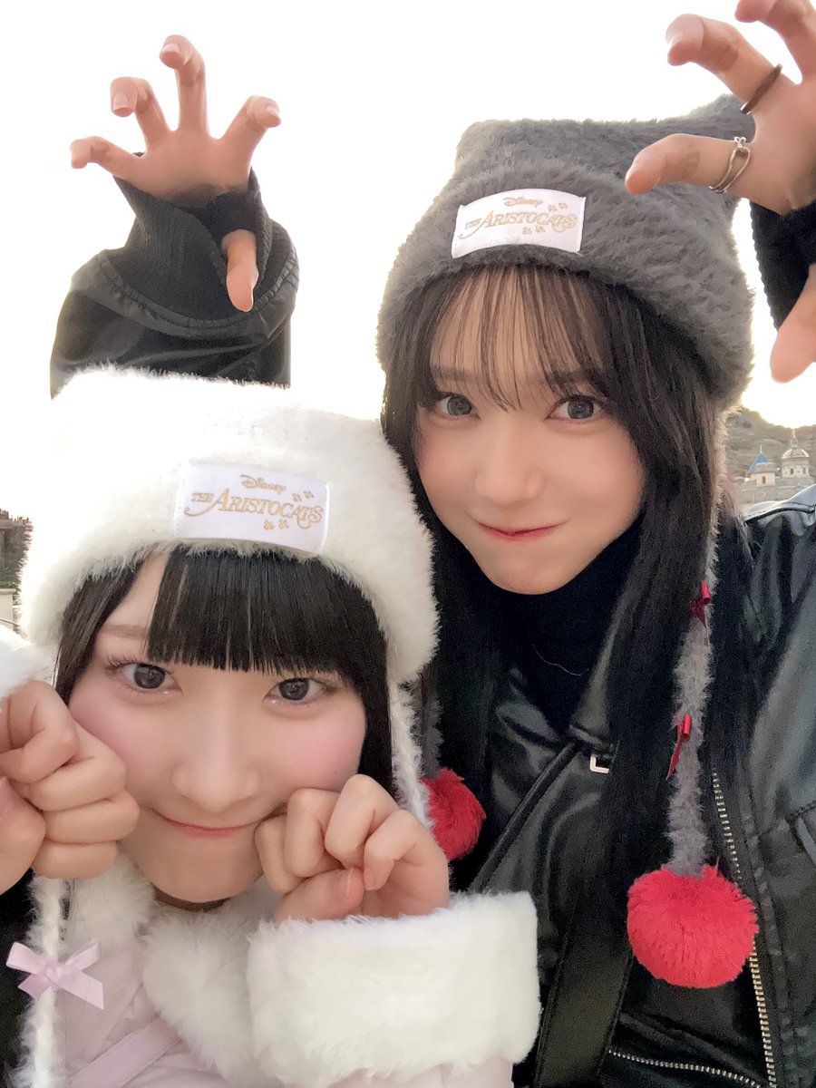 クリスマスにディズニーいってきたよ !! ももちゃんと～🐈‍⬛🐈🌟